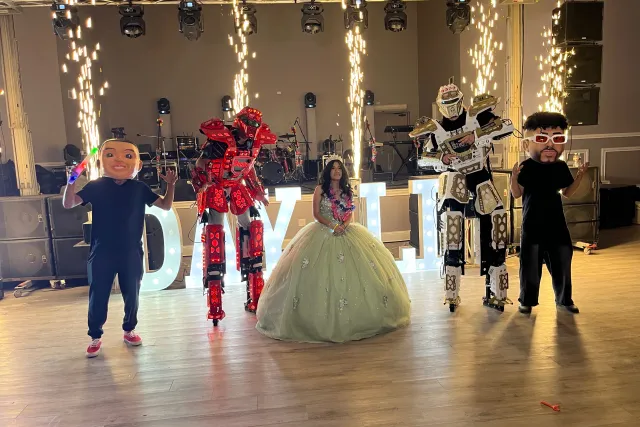 Elite Entertainment LED Robots Austin TX