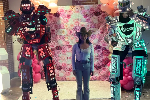 Elite Entertainment LED Robots Austin TX