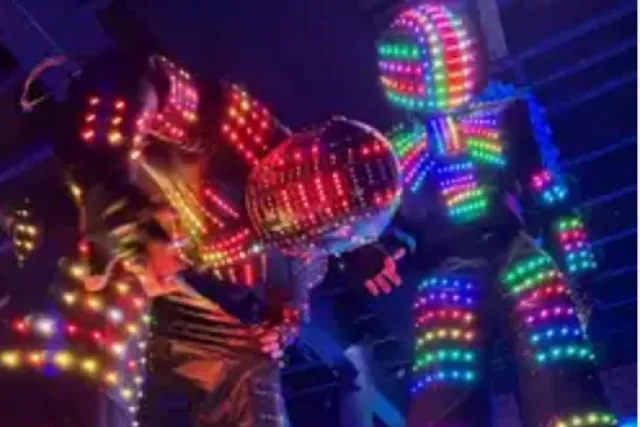 Elite Entertainment LED Robots Austin TX