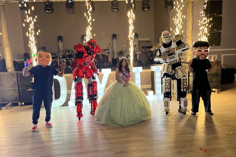 Elite Entertainment LED Robots Austin TX