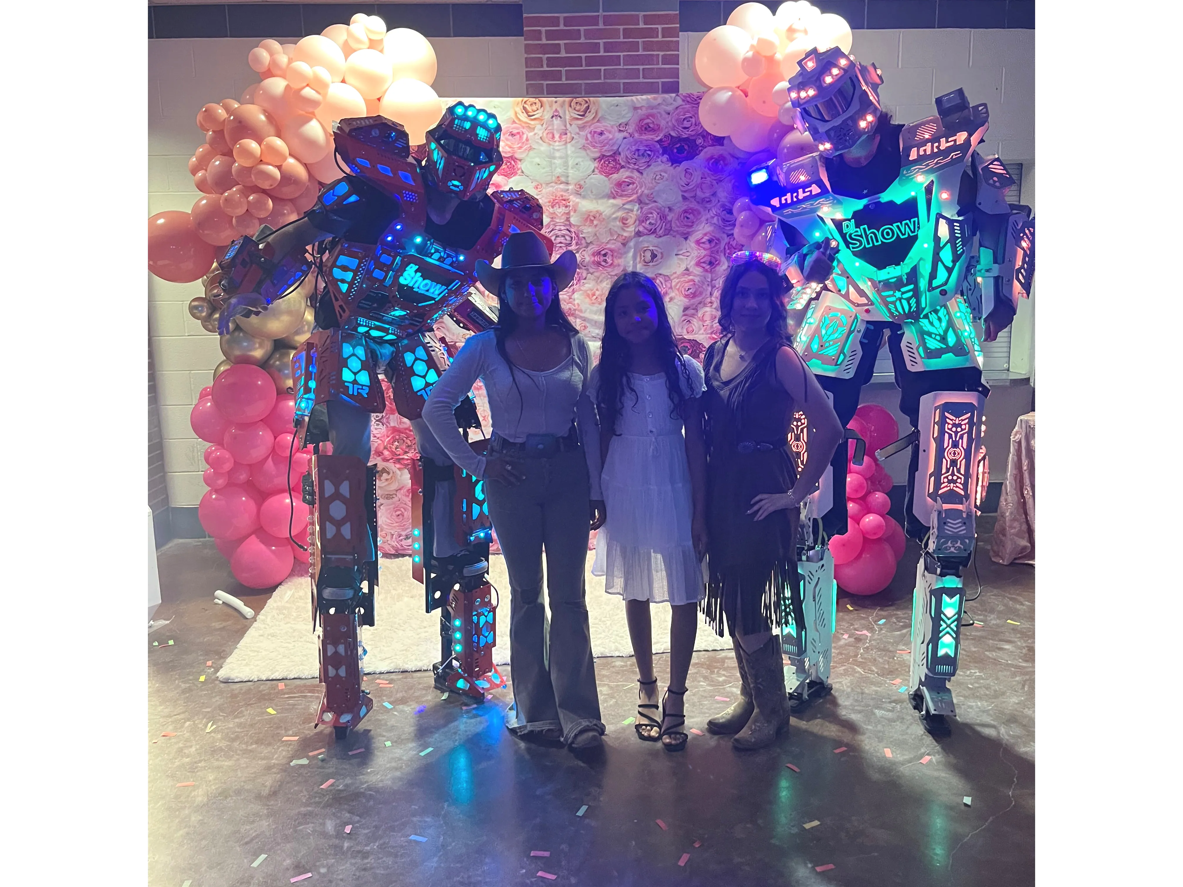Elite Entertainment LED Robots Austin TX